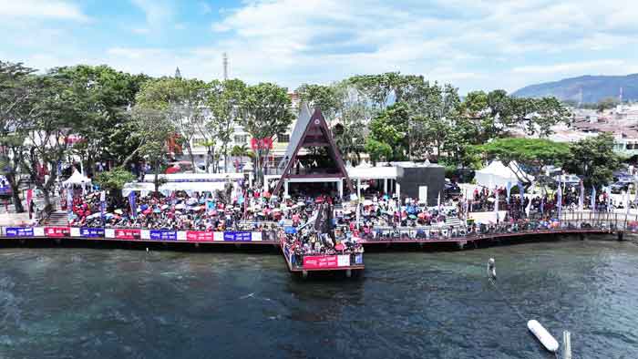 ITDC Rayakan HUT Ke-80 Kemerdekaan RI di Danau Toba