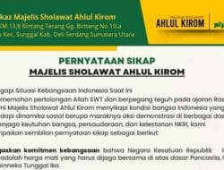 Majelis Sholawat Ahlul Kirom Serukan Persatuan Bangsa di Tengah Dinamika Indonesia