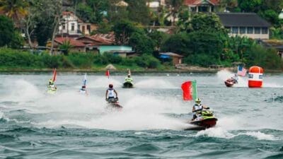 Pembalap Indonesia Puncaki Klasemen Sementara Aquabike Endurance Grand Prix