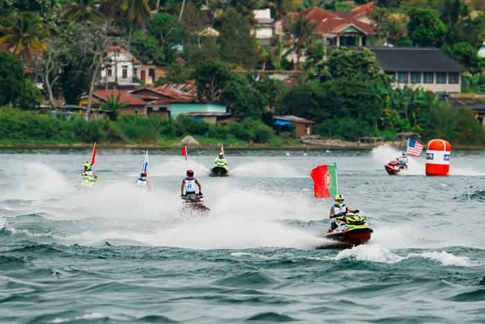 Pembalap Indonesia Puncaki Klasemen Sementara Aquabike Endurance Grand Prix