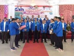 Plt Kepala Dinas Pertanian Tapteng Hadiri Pelantikan Pengurus DPC GAMKI