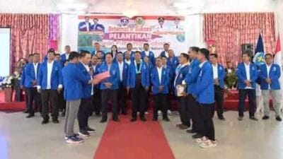 Plt Kepala Dinas Pertanian Tapteng Hadiri Pelantikan Pengurus DPC GAMKI