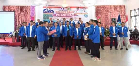 Plt Kepala Dinas Pertanian Tapteng Hadiri Pelantikan Pengurus DPC GAMKI