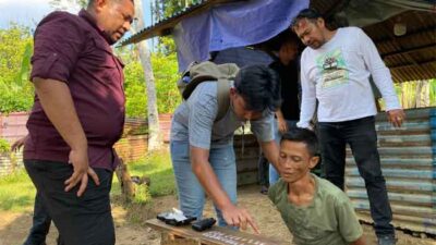 Polrestabes Medan Gerebek Sarang Narkoba di Desa Durin Simbelang, 26 Paket Sabu Disita