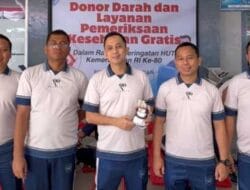 Rutan Kelas I Medan Gelar Senam Sehat, Donor Darah dan Pemeriksaan Kesehatan Gratis