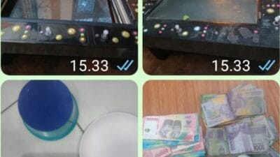 Jatanras Polda Sumut Sikat Perjudian di Karo