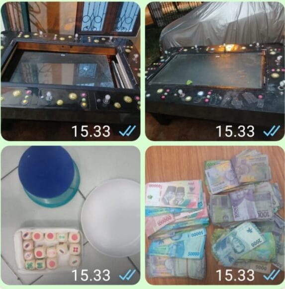 Jatanras Polda Sumut Sikat Perjudian di Karo