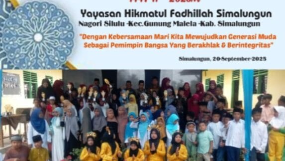 Peringati Maulid, Yayasan Hikmatul Fadhillah Simalungun Bangun Akhlak dan Keberkahan Generasi Dini
