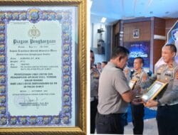 Ps Kasat Lantas Polres Labusel Raih Penghargaan dari Kapolda Sumut