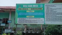 Viral di Media Sosial, Kepala SMAN l Namorambe Tebang Pohon Mahoni Disdik Deliserdang