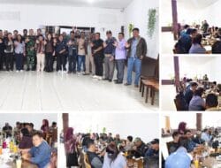 Letkol Inf Robert Panjaitan Pererat Hubungan TNI dan Media Lewat Silaturahmi di Kabanjahe