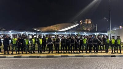 Patroli Gabungan Skala Besar TNI-Polri Kawal Keamanan Malam Akhir Pekan di Kota Medan