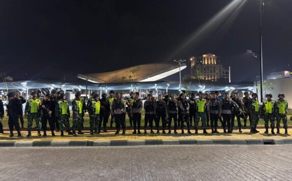 Patroli Gabungan Skala Besar TNI-Polri Kawal Keamanan Malam Akhir Pekan di Kota Medan