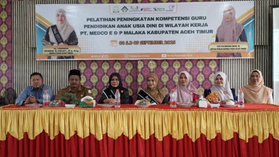 Medco E & P Malaka Dukung Peningkatan Guru PAUD