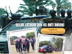 Batalyon C Pelopor Satbrimob Polda Sumut Gelar Latihan Den 45 Anti Anarki