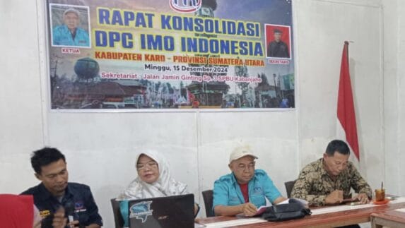 Sekretaris IMO Indonesia Kabupaten Karo Juliadi Imbau Anggota untuk Solid