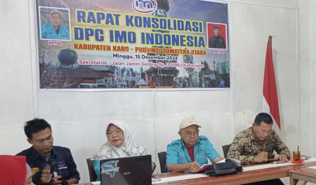 Sekretaris IMO Indonesia Kabupaten Karo Juliadi Imbau Anggota untuk Solid