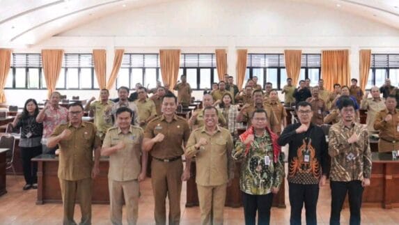 Bupati Karo Sambut Kunjungan Kerja Kepala BPK RI Perwakilan Sumut