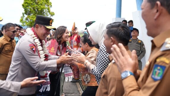 Kapolda Sumut Disambut Hangat Forkopimda Saat Tiba di Tapteng