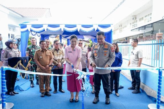 Kapolda Sumut Resmikan Gedung SPPG Polres Sibolga