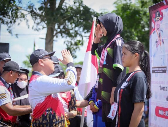 Menjaring Bibit Atlet, Wakil Bupati Batu Bara Buka POPDA 2025