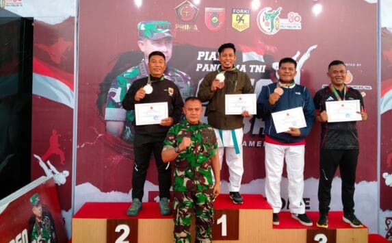 Personel Brimob Polda Sumut Raih Prestasi Membanggakan di Kejuaraan Karate Piala Panglima TNI 2025