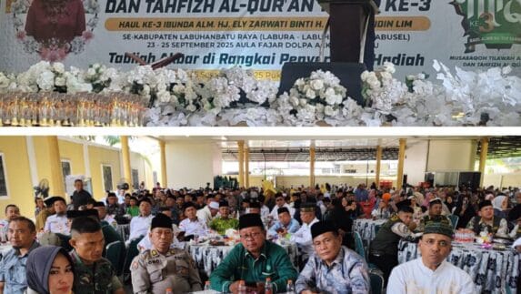 Kapolres Labusel Hadiri MTQ dan Tahfizh Al-Qur'an di Labura