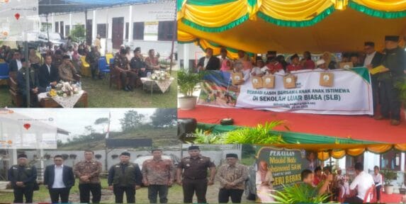 Peringatan Maulid Nabi di SLB Negeri Berastagi: Baznas Berbagi Kasih dengan Anak Istimewa Luar Biasa
