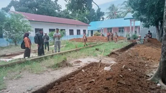 Pembangunan di SMPN I Namorambe Diduga Proyek Siluman
