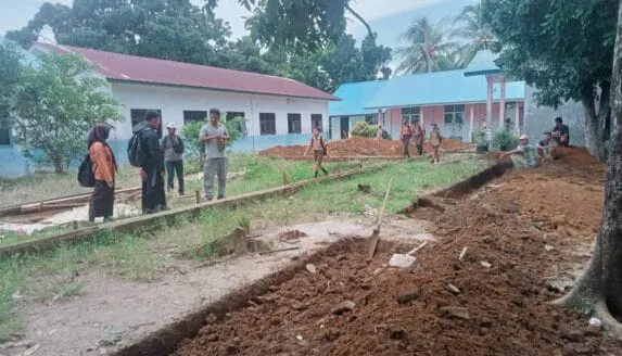 Pembangunan di SMPN I Namorambe Diduga Proyek Siluman