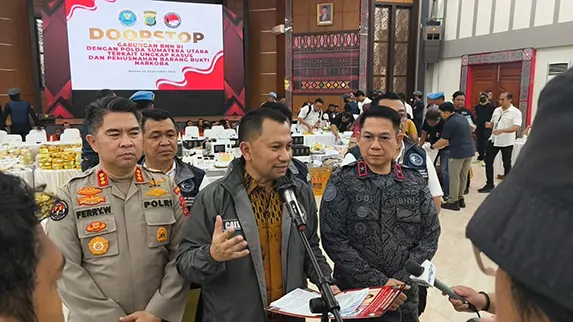 Polda Sumut Perkuat Pengawasan Narkoba di Lima Kecamatan