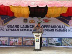 Polres Nias Resmikan Operasional Program Makan Bergizi Gratis