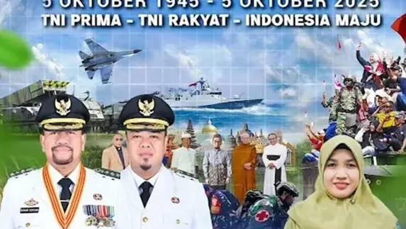 Bapenda Batu Bara Ucapkan Dirgahayu Ke-80 TNI: TNI Prima, TNI Rakyat, Indonesia Maju!