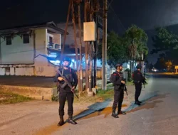 Brimob Polda Sumut Gelar Patroli Dialogis Serentak