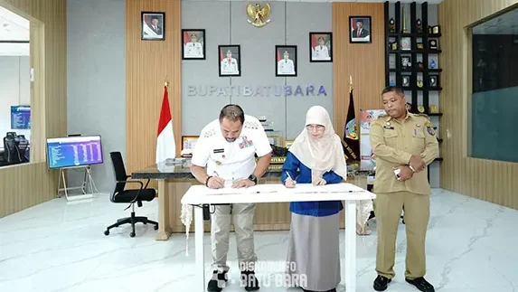 Bupati Terima Audiensi dan Penandatanganan MoU antara BPS dan Pemkab Batu Bara