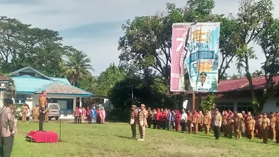 Camat Namorambe Inspektur Upacara Peringatan ke-97 Hari Sumpah Pemuda