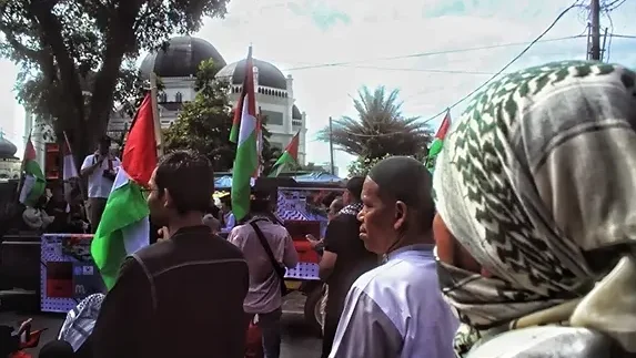 KNRP Sumut Gelar Aksi Damai Setop Genosida Terhadap Palestina