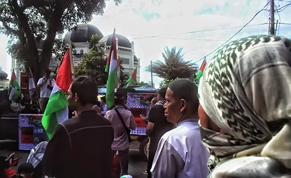 KNRP Sumut Gelar Aksi Damai Setop Genosida Terhadap Palestina