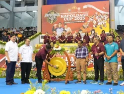 Kapolda Sumut Buka Kejuaraan Bola Basket ‘Kapoldasu Cup 2025’ Antarpelajar di Unimed