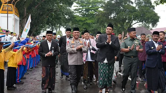 Kapolda Sumut Hadiri Hari Santri