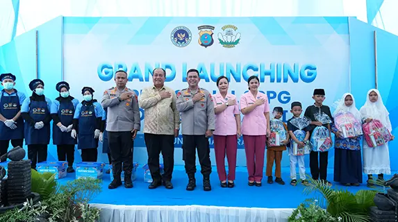 Kapolda Sumut Launching SPPG Polres Asahan