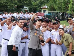Kapolres Tapteng Imbau Pelajar SMKN 3 Sibolga Jauhi Narkoba dan Taati Hukum
