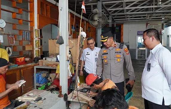Kapolsek Medan Helvetia Kunjungi Rutan Kelas I Medan