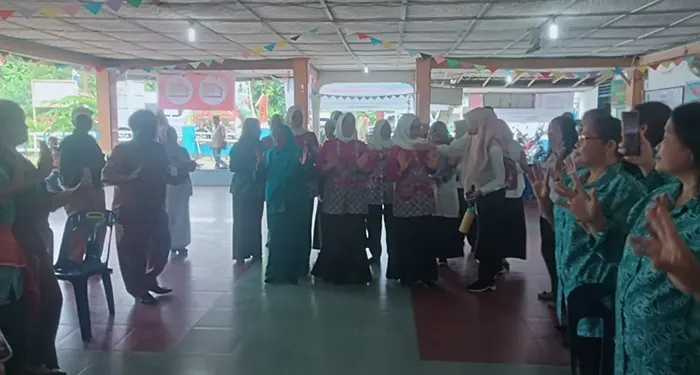 Ketua PKK Deliserdang Gelar Acara Pelaksanaan 10 Program Pokok di Aula Kantor Desa Kuta Tualah