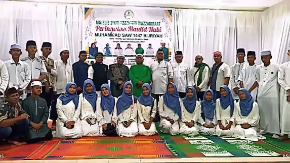 Majelis Zikir Azzakirin Wazzakirat Gelar Peringatan Maulid Nabi Besar Muhammad SAW 1447 H