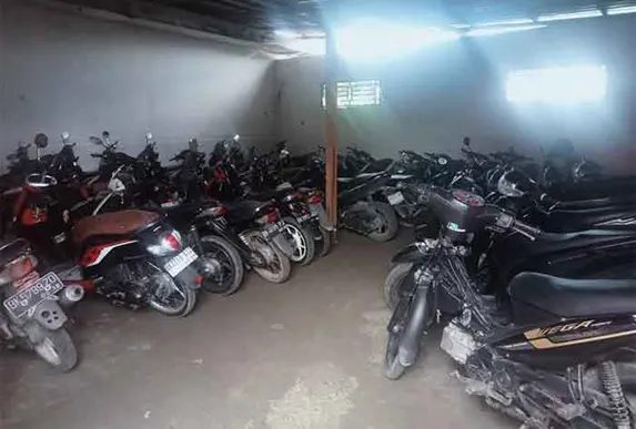 Pelajar SMPN I Namorambe Dikenakan Biaya Parkir Rp2.000/Unit