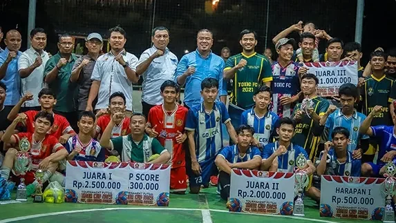 Penutupan Turnamen Futsal Tidar Cup, Wabup Batu Bara Ajak Remaja Jauhi Narkoba