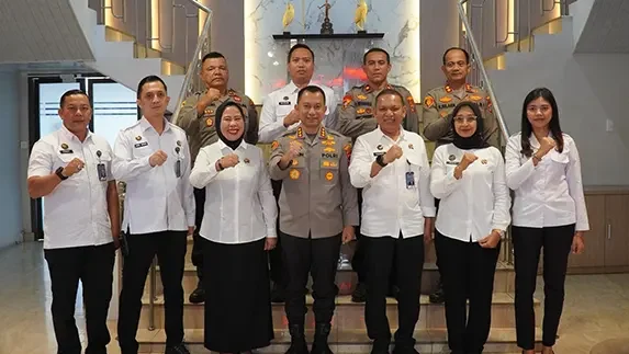 Perkuat Sinergi Penegakan Hukum, Kepala Rutan Kelas I Medan Silaturahmi ke Polrestabes Medan