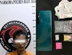 Polres Batu Bara Amankan Pengedar Sabu dan Ekstasi dari Tanjungbalai