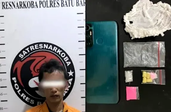 Polres Batu Bara Amankan Pengedar Sabu dan Ekstasi dari Tanjungbalai